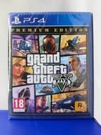 Grand Theft Auto V - Edycja Premium Gra PS4 (Kompatybilna z PS5) NOWAwFOLII