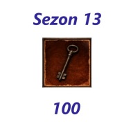 100x Klucz Leża Lair Key Diablo 4 SEZON 13 Osądu Hatred