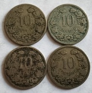 moneta Luksemburg 10 centimes 1901