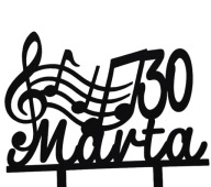 topper na tort dekoracja urodziny personalizacja wiek imię NUTKI!!!