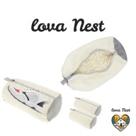 WOREK TORBA DO PRANIA BUTÓW BEŻOWY LOVA NEST OCHRONA Z MIKROFIBRĄ