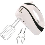 Mikser ręczny Adler DO WYPIEKÓW Z MIESZADŁAMI FUNKCJA TURBO 550W biały