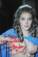 Autograf Jenny Hanley, Ukąszenia Draculi, z dedykacją dla Mariusza