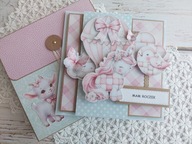 Kartka z okazji roczku lub narodzin dziecka