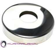 poler rozeta maskująca 50,8 polerowana nierdzewna maskownica fi 50 , 8 mm