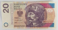 20 zł BOLESŁAW CHROBRY 2016 BM St I/I-