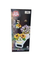 Klocki ELEFUN FLOWERS COLLECTION 576 elementy Duży Bukiet Kwiatów Mini