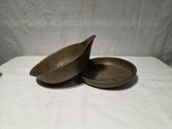 Szalki mosiężne do wagi szalkowej 5kg Polski Przemysł Mierniczy PPM 19.5cm