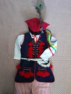 Strój krakowski chłopięcy + dzwoneczek, ANTEK nr2,3,4,rozm92-98,1-2 l