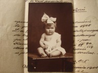 Lublin - dziewczynka, dziecko - stare zdjęcie