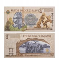 Banknot kolekcjonerski 1 Jeden yottalilion dolarów Zimbabwe UV UNC xshop