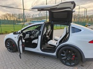 Tesla X P90D 4x4/Bezwypadkowa/Supercharger 685KM/Hak/Pneumatyka/Aplikacja