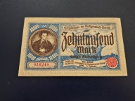 10000 marek 1923 Gdańsk stan 2+