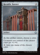 Karta Magic: The Gathering Heraldic Banner FDN
