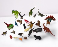 Dinozaur Zestaw Figurek Dinozaurów ciężkie pełne w środku 26 sztuk