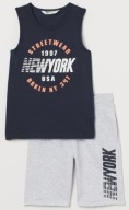 H&M spodenki + bluzeczka r. 134/140