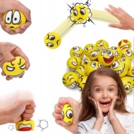 PIŁKA GNIOTEK x12 MIĘKKA PIANKOWA BUŻKA PIŁECZKI BUŹKI GNIOTKI ANTYSTRESOWE