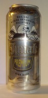 PUSZKA PO PIWIE BROWAR PIWO JUNAK PREMIUM ŁÓDŹ 2010 ROK