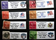 ZESTAW ZNACZKOW STARA AMERYKA USA