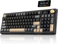 Klawiatura mechaniczna gaiming RedThunder K95 ekran BT5.0/2.4GHz/USB-C RGB