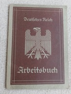 ORYGINALNY WOJENNY HITLEROWSKI ARBEITSBUCH 2