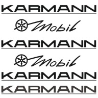 Karmann Mobil Naklejki na kampera przyczepę kempingową