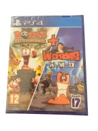 Zestaw Worms Battlegrounds + Worms W.M.D PlayStation 4 (PS4) Nówka!