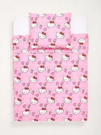 Komplet pościeli Hello Kitty 160x200 różowa 100% bawełna licencja