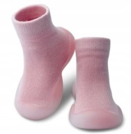 Różowe buciki niemowlęce DOOKEH 13,5 cm – antypoślizgowe kapcie M