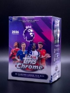 Karty Premier League 2026 Topps Chrome Value Box + Toploader'y & Sleeve'y