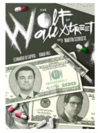 Plakat „The Wolf of Wall Street” – Stylowy Plakat Filmowy Premium