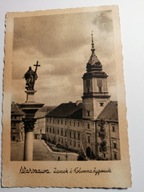 WARSZAWA - 1930- ZAMEK I KOLUMNA ZYGMUNTA