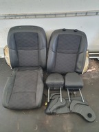 QASHQAI J11 FOTEL SIEDZISKO OPARCIE GĄBKA TAPICERKA PÓŁSKÓRA 2017r