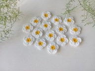 Szydełkowe kwiatki 5 cm