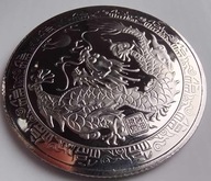 Moneta kolekcjonerska Chiński Smok lunar rok smoka 2024 srebrna