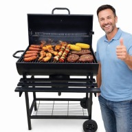 Grill Węglowy Velaco 70x35 cm Duży Ruszt Ogrodowy Solidny