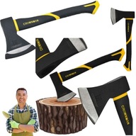 SIEKIERA ROZŁUPUJĄCA DO ŁUPANIA MAŁA TOPOREK Z KLINEM UNIWERSALNA 38CM 800G