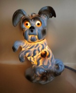 Lampka nocna - York jorczek - lata 50-te XX w śliczna - kolekcjonerska