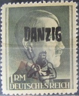 Niemcy stary znaczek z nadrukiem (2/13