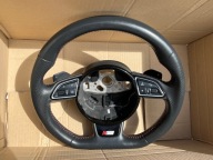 AUDI A6 A7 C7 LIFT S LINE KIEROWNICA ŚCIĘTA 8XA419091F CZERWONA NIĆ ORYG