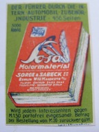 Sosa - Przewodnik po wnętrzu samochodu - katalog części - zalepka reklamowa