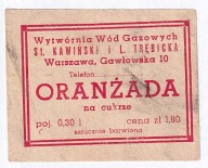 WWG Warszawa Gawłowska 10 oranżada sprzedaż prywatna