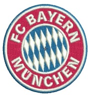 Termo Naszywka Bayern Monachium Piłka Nożna Haftowana Naprasowanka