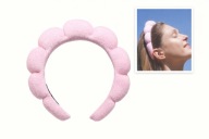 OPASKA KOSMETYCZNA DO WŁOSÓW MAKIJAŻU SPA RÓŻOWA