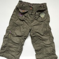 ocieplone spodnie rozm. 80