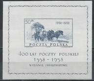 *ROCZNIK 1958 Fi bl 21** 400 LAT POCZTY POLSKIEJ - FISCHER tom III