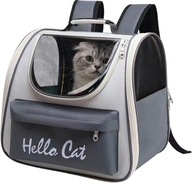 Plecak transportowy dla kota HEPVET torba transporter nosidło