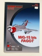 Hobby Model nr.100 MiG-15 bis FAGOT-oryginał offset
