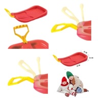 PLASTIKOWE SANKI ŚLIZD DLA DZIECI