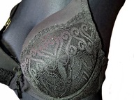 Śliczny koronkowy biustonosz stanik push-up r. 80B